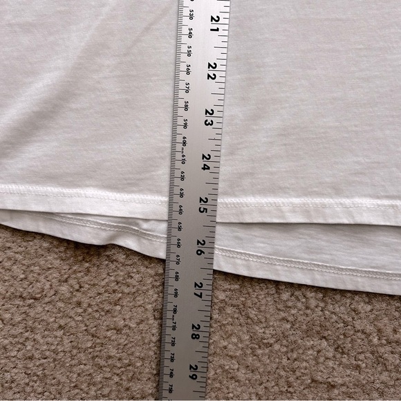 J. Jill Scoop Neck Short Sleeve Elliptical Tee - Picture 7 of 7